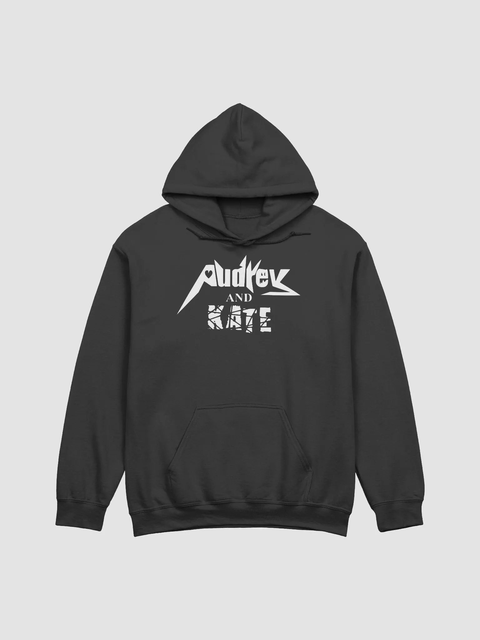 Audrey and Kate Official Square White Logo Hoodie product image (2)