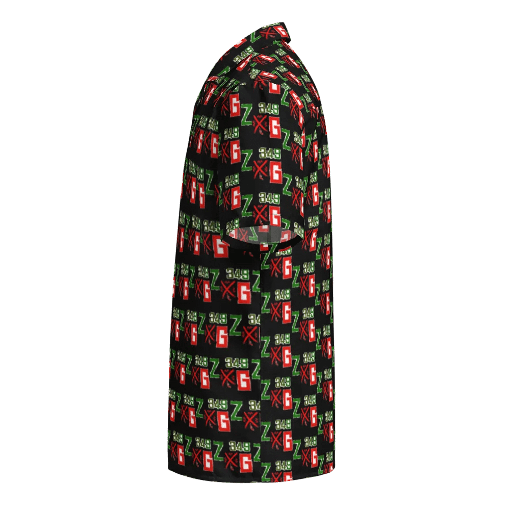 ZombfectedGaming 349 Hawaiian Style Shirt. product image (3)