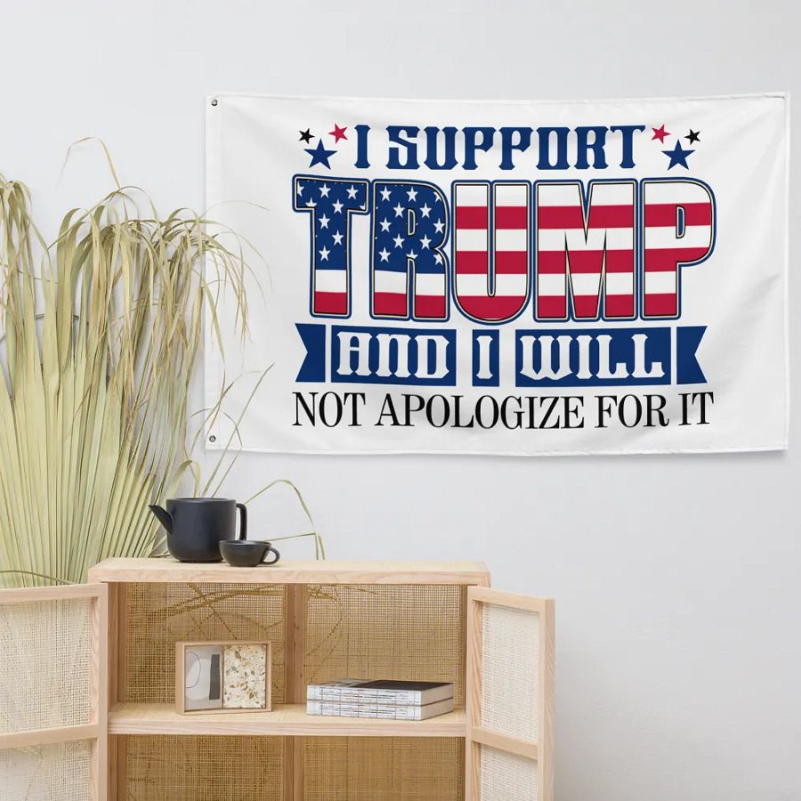 Patriotic Statement All-Over Print Flag product image (7)