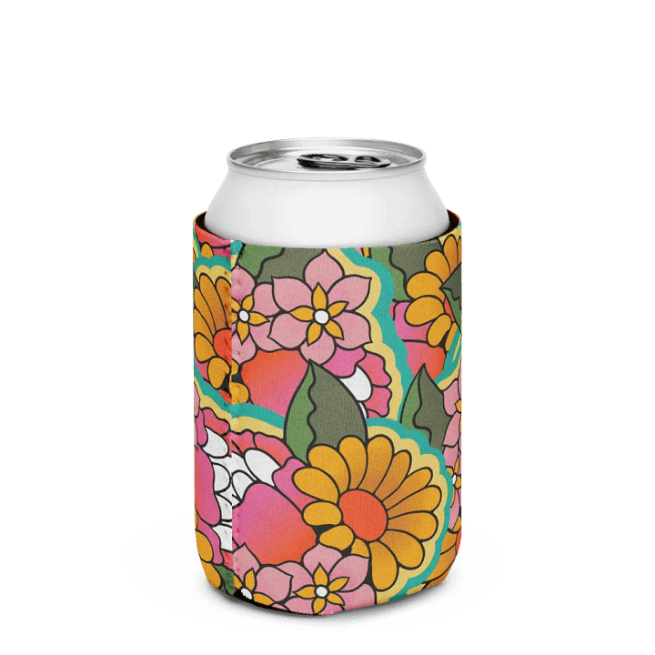 Retro Floral Koozie product image (2)