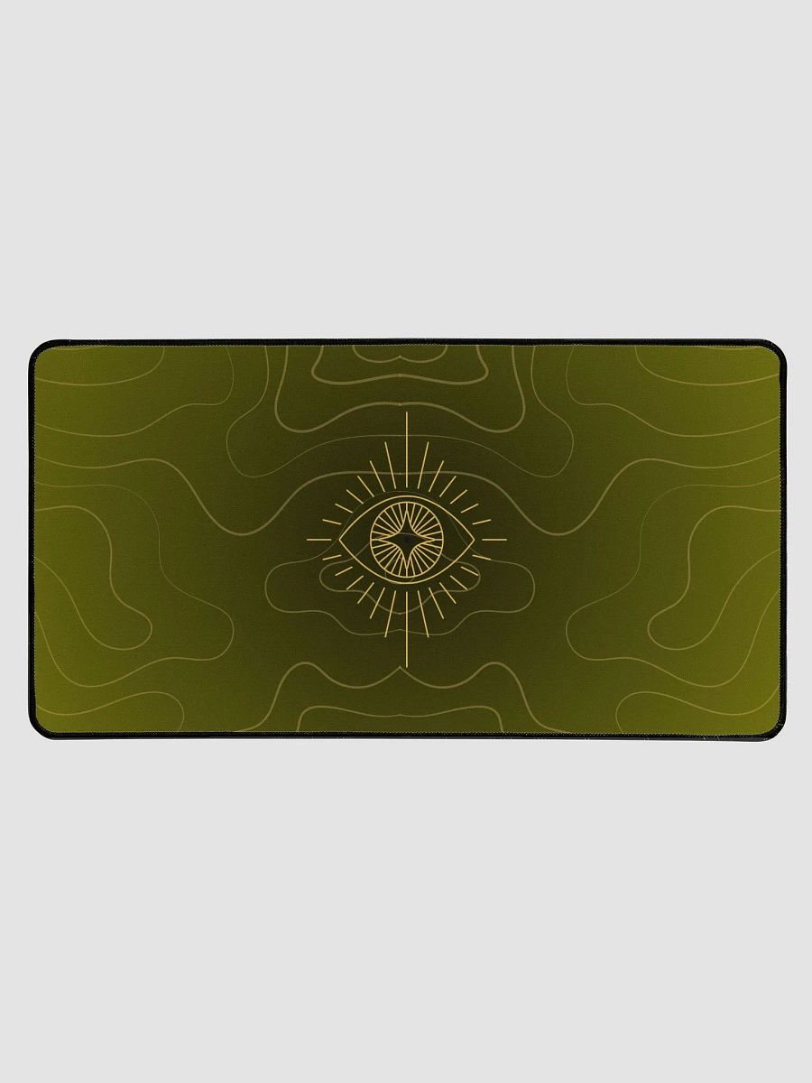 Yellow Hypnotic Eye Deskmat product image (1)