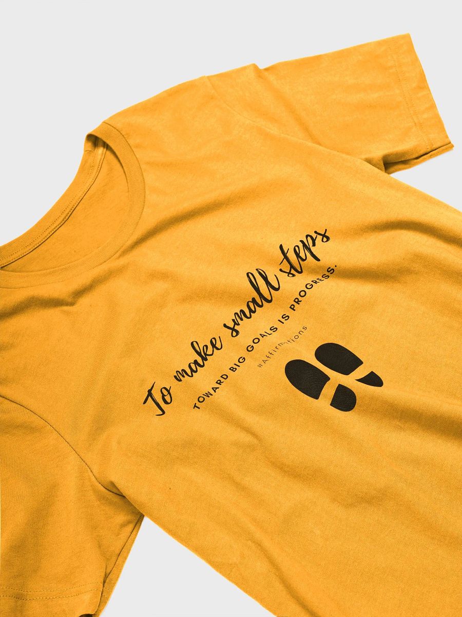 To make small steps Dark Unisex Super soft T-Shirt product image (17)