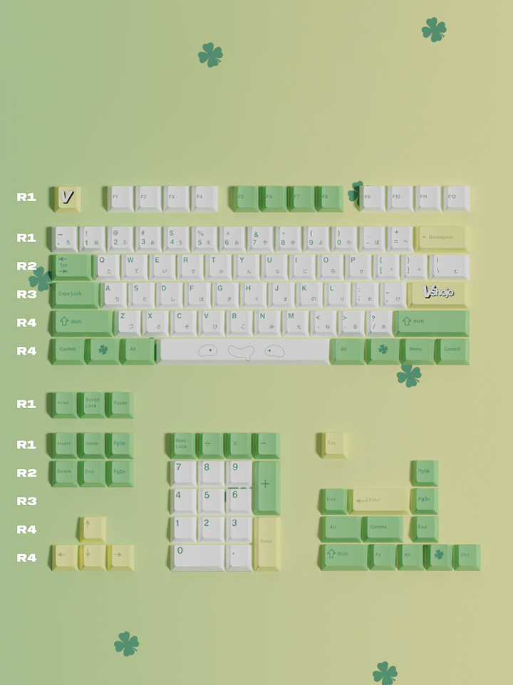 Haruka Keycap Set [In-Stock] product image (1)