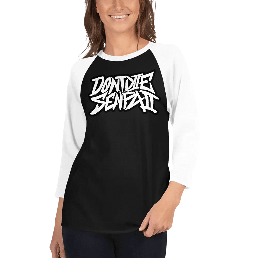 DontDieSenpai Raglan Shirt product image (3)