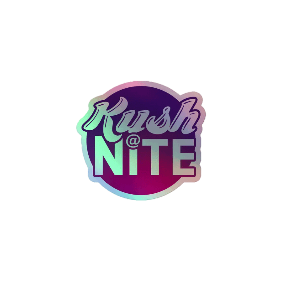 Kush @ Nite Holographic Sticker product image (1)