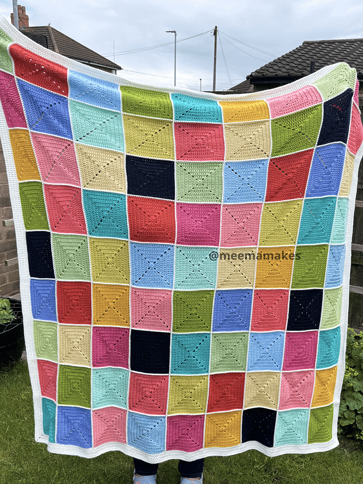 Summer Picnic Blanket Pattern product image (1)