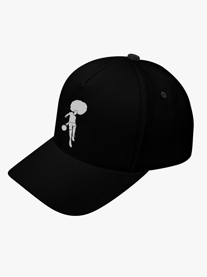 Mo_WithTheFro Black cap white logo product image (2)