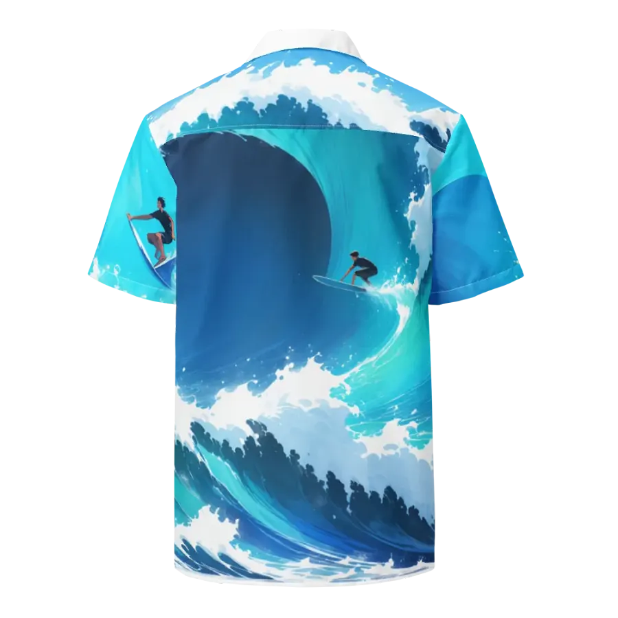 Surfer Hawaiian Shirt – Lightweight Summer Style product image (4)