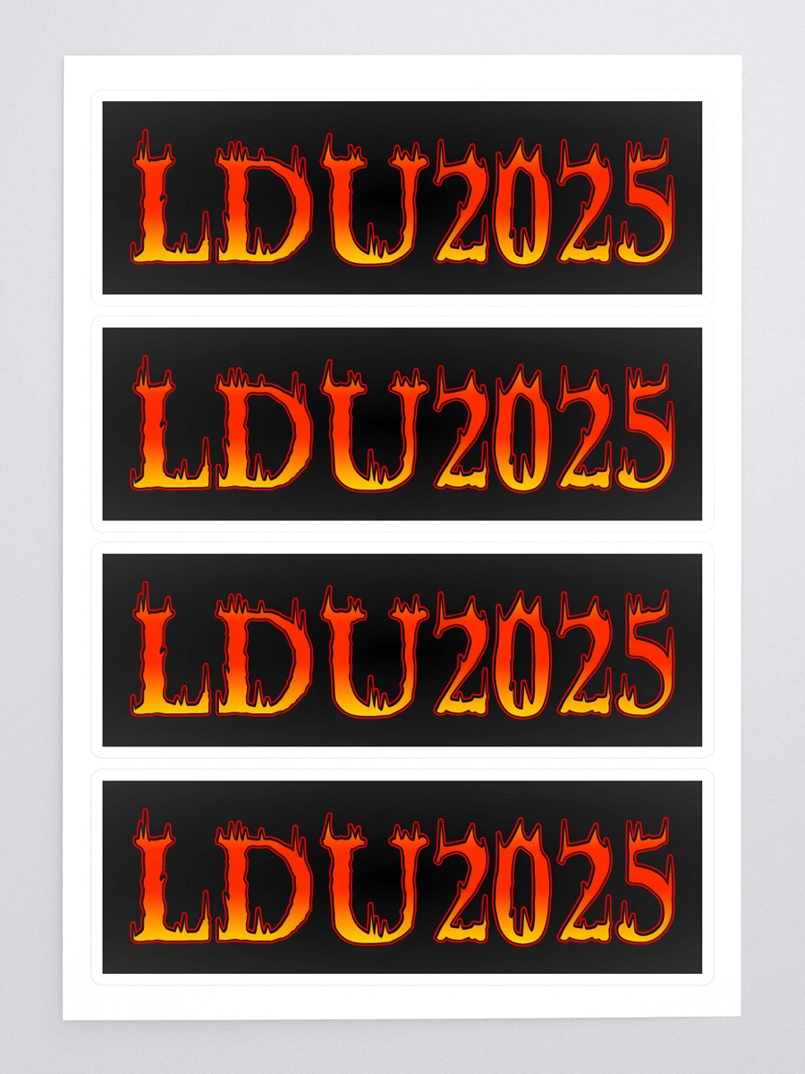 LDU2025 Sticker Sheet product image (3)