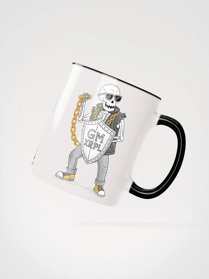 Skeletal Rockstar Ceramic Mug product image (3)