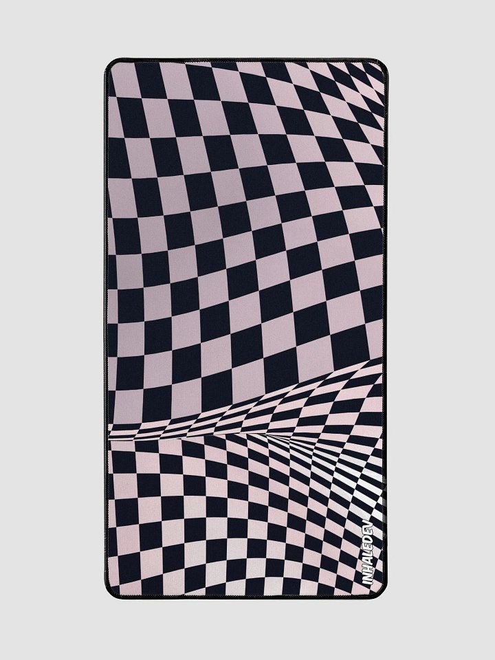 Trippy Checkers- Desk Mat product image (2)
