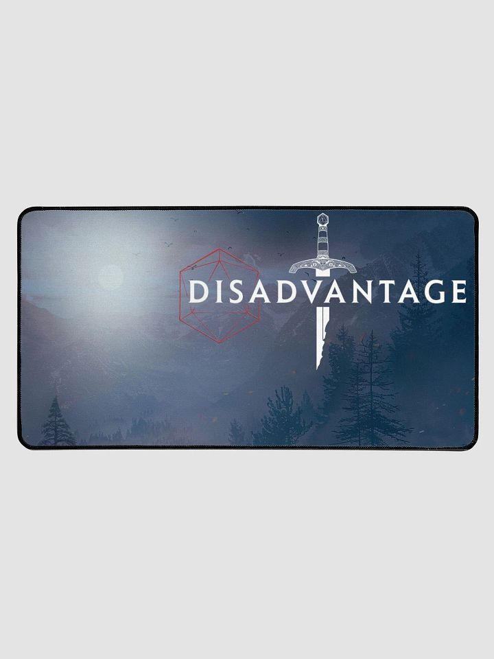 Disadvantage MTG Mat | Foggy Night | 15.5x31.5 product image (1)