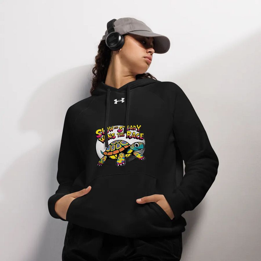 Vibrant Turtle Motivation Hoodie product image (12)