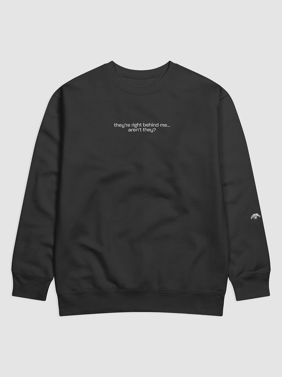 they're right behind me... aren't they? Sweatshirt product image (12)