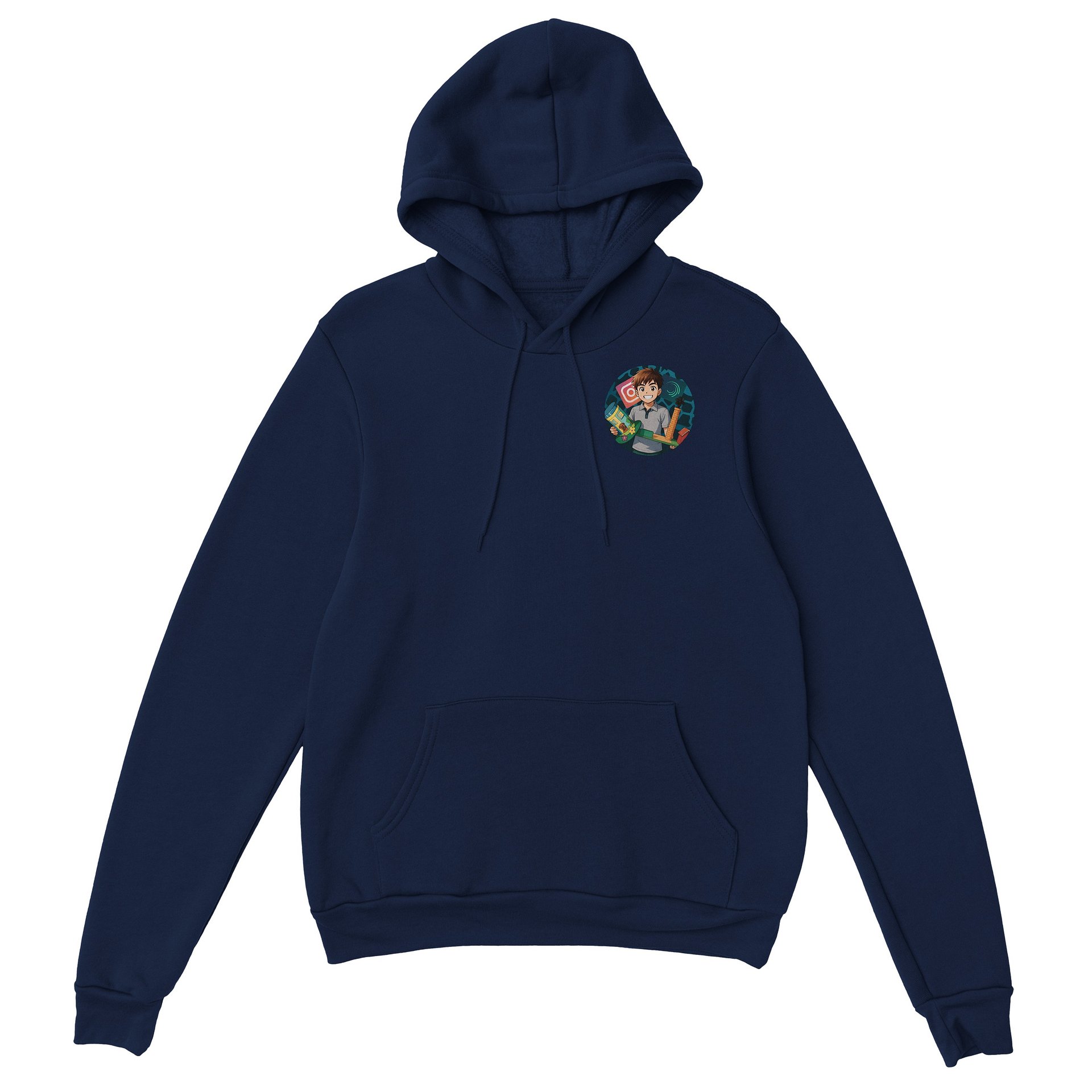 Hoodie UlisesYT Azul Fuertote product image (1)