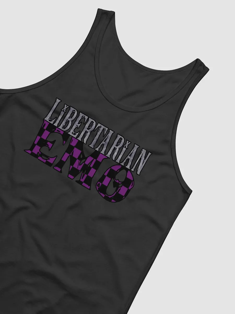 Libertarian Emo - Tank Checkered product image (4)