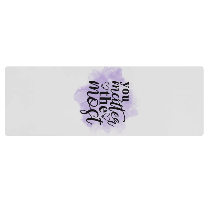 You Matter Yoga Mat product image (1)