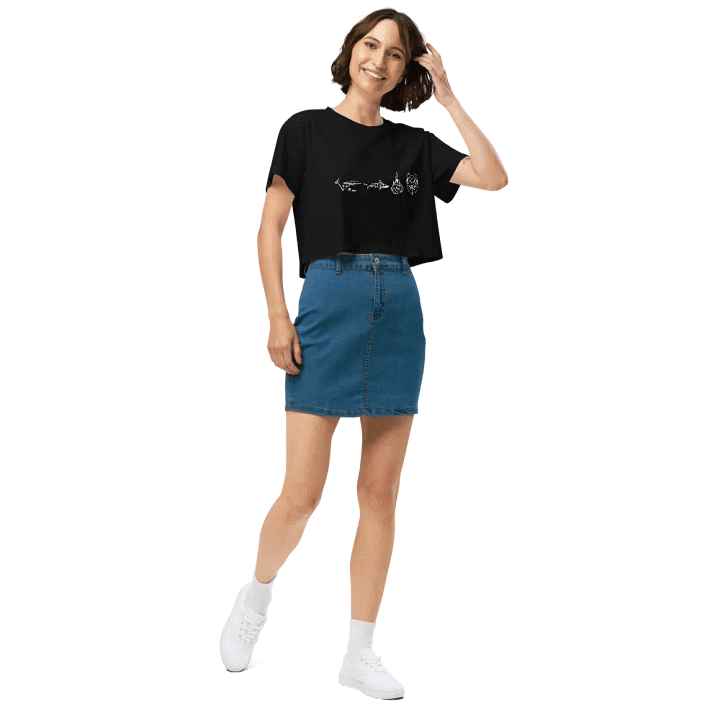 Origami Women's Crop Top product image (2)