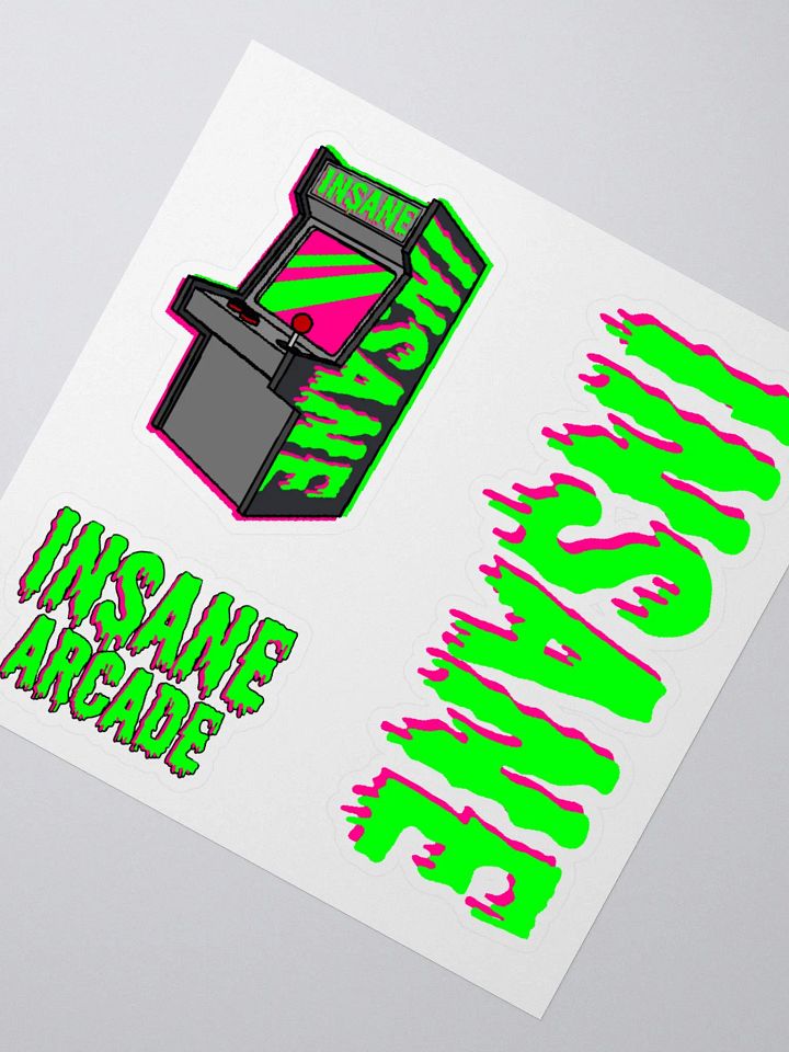INSANE ARCADE STICKERS product image (2)