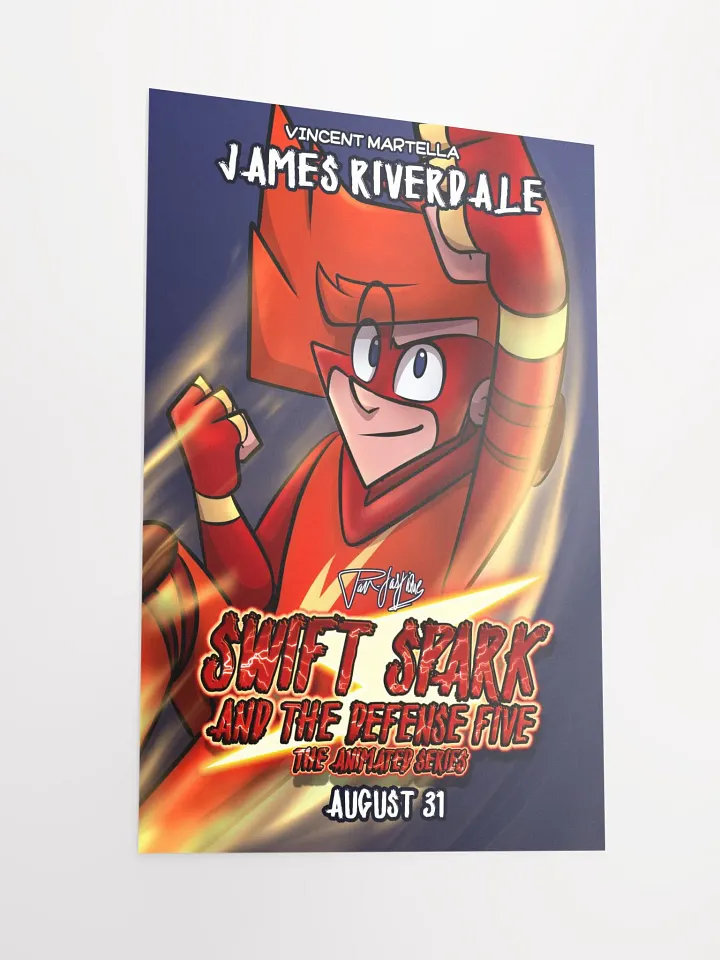 Swift Spark and the Defense Five: Swift Spark Character Poster product image (2)