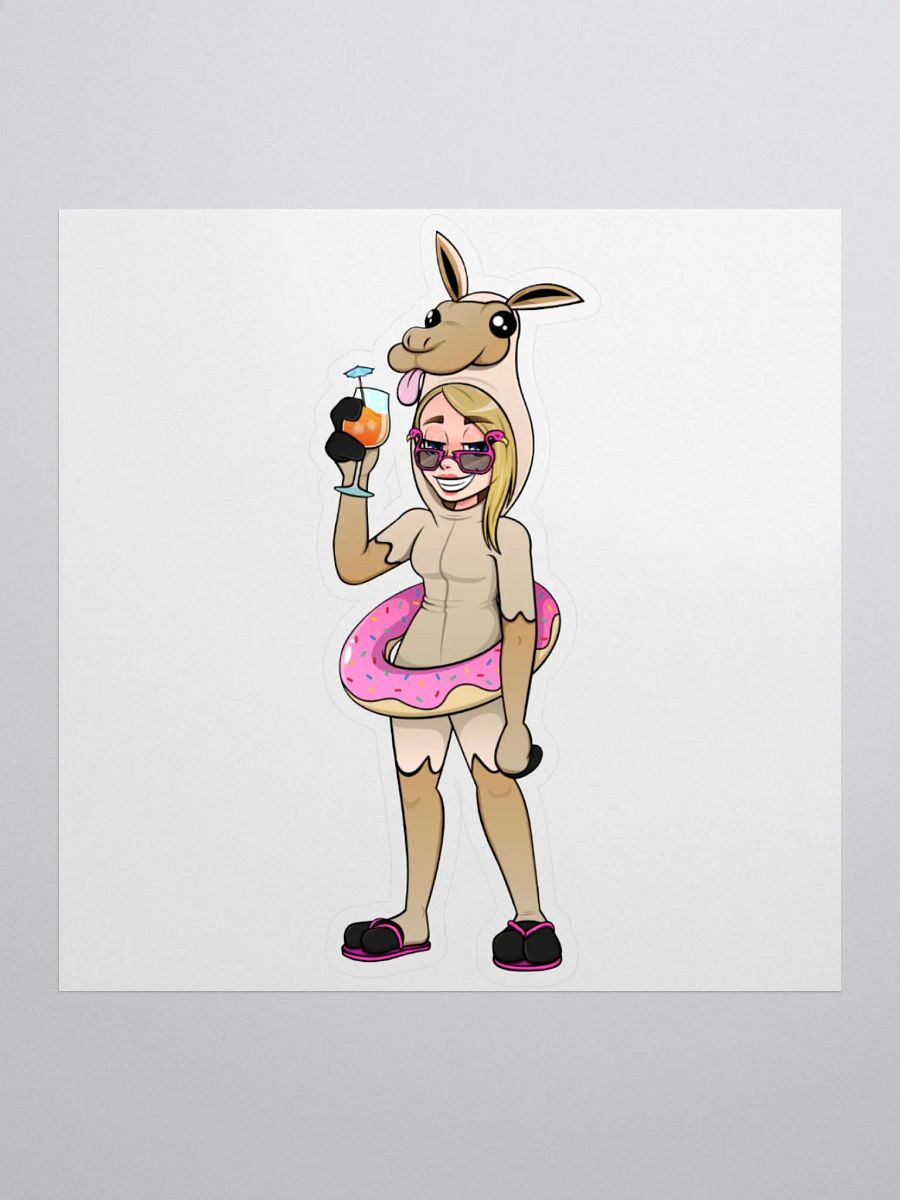Summer Alpaca Tink Sticker product image (1)