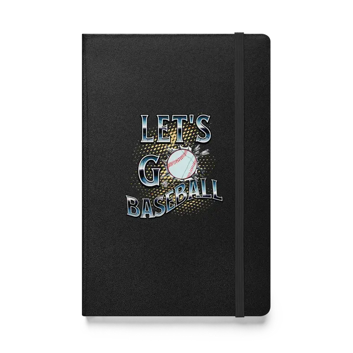 Lets Go Baseball Comic Hardcover Notebook product image (1)