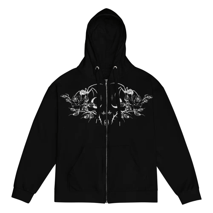 Tribal Magic - Black - Unisex Zip-Up Hoodie product image (1)