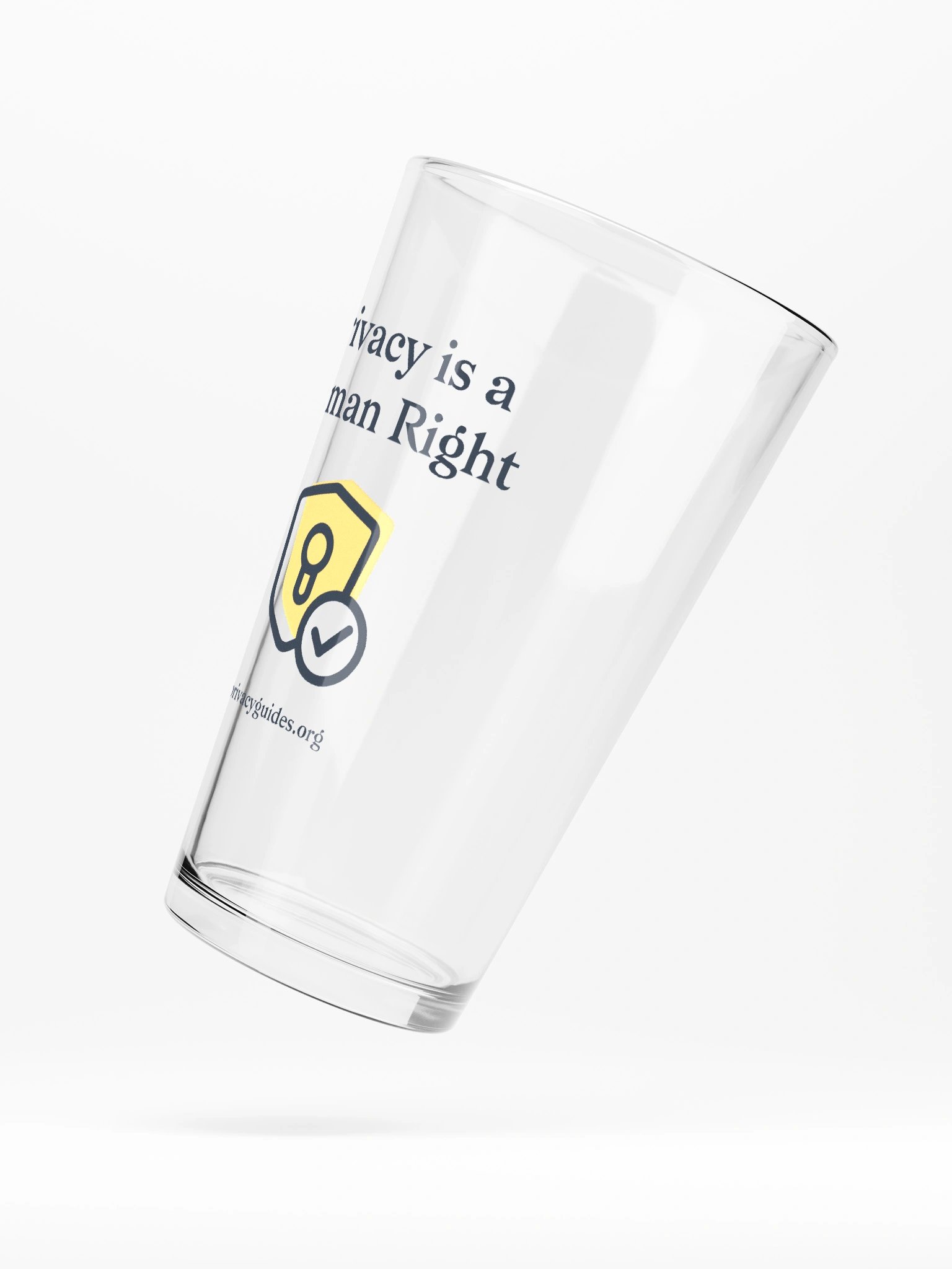 Privacy is a Human Right - Pint Glass product image (5)