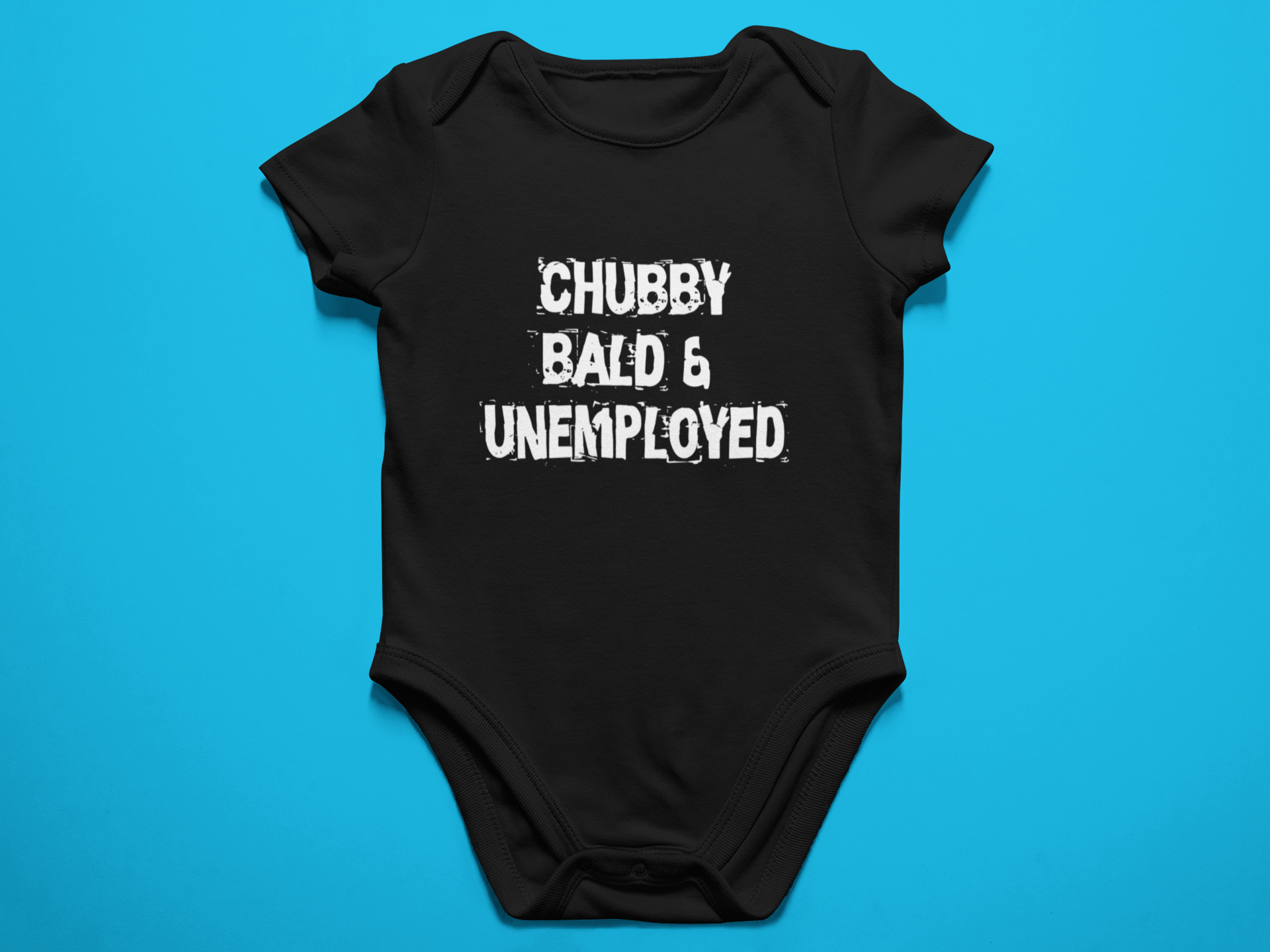 Chubby & Bald - Baby Bodysuit Onesies for Boys and Girls product image (1)