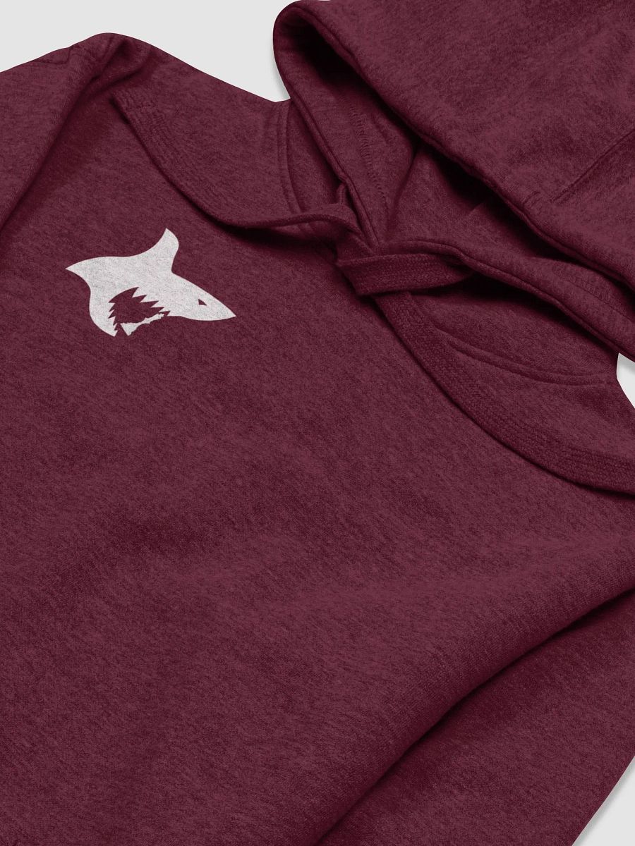 ChessSharkz Dynamic Maroon Hoodie product image (3)