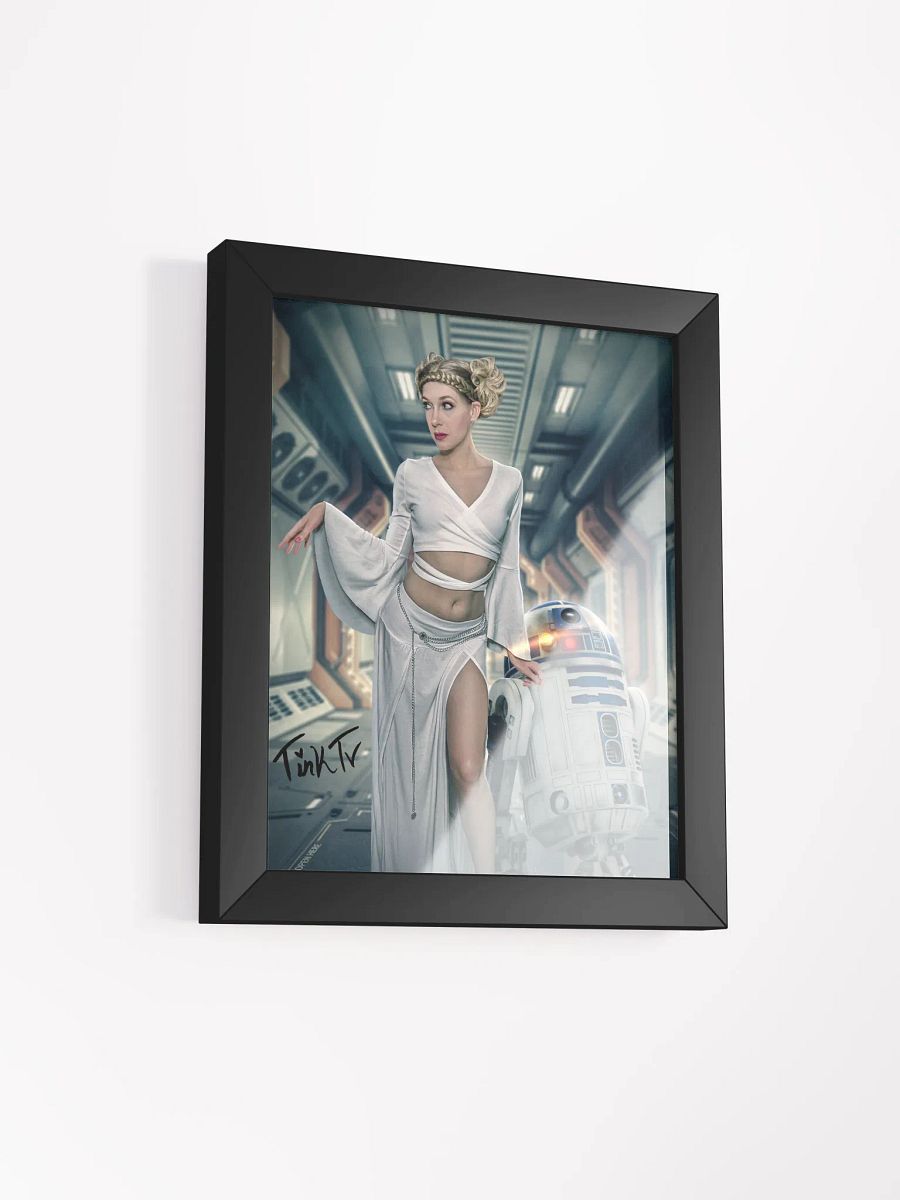 Limited Edition SIGNED Princess Leia Cosplay Framed Print product image (2)