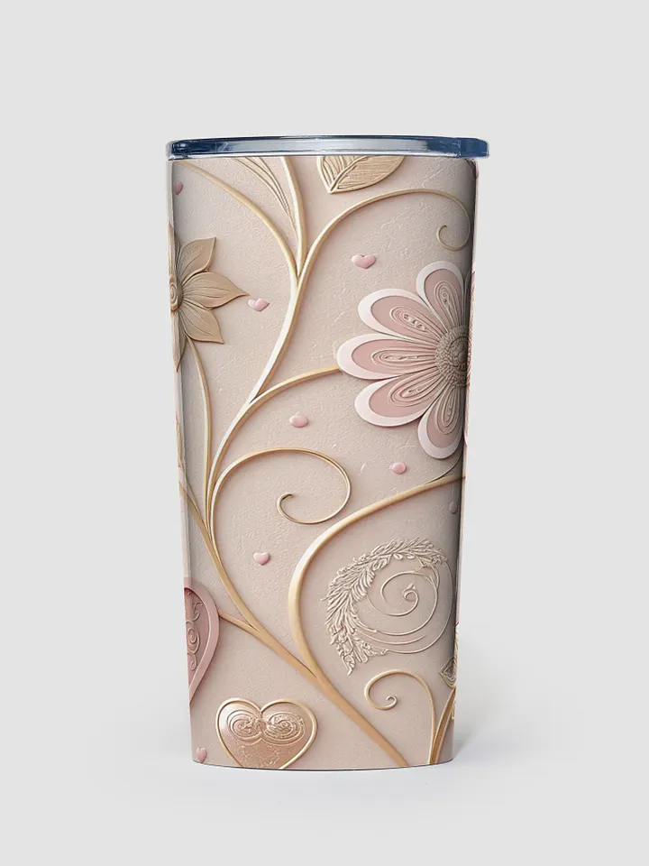Cherished Blooms 20oz Stainless Steel Tumbler product image (1)