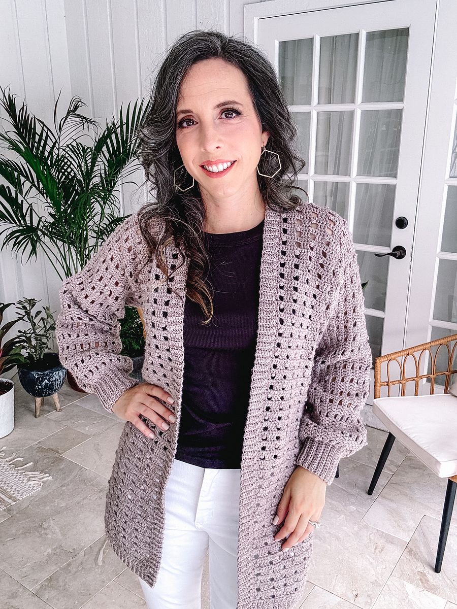 Hummingbird Crochet Cardigan Pattern product image (10)