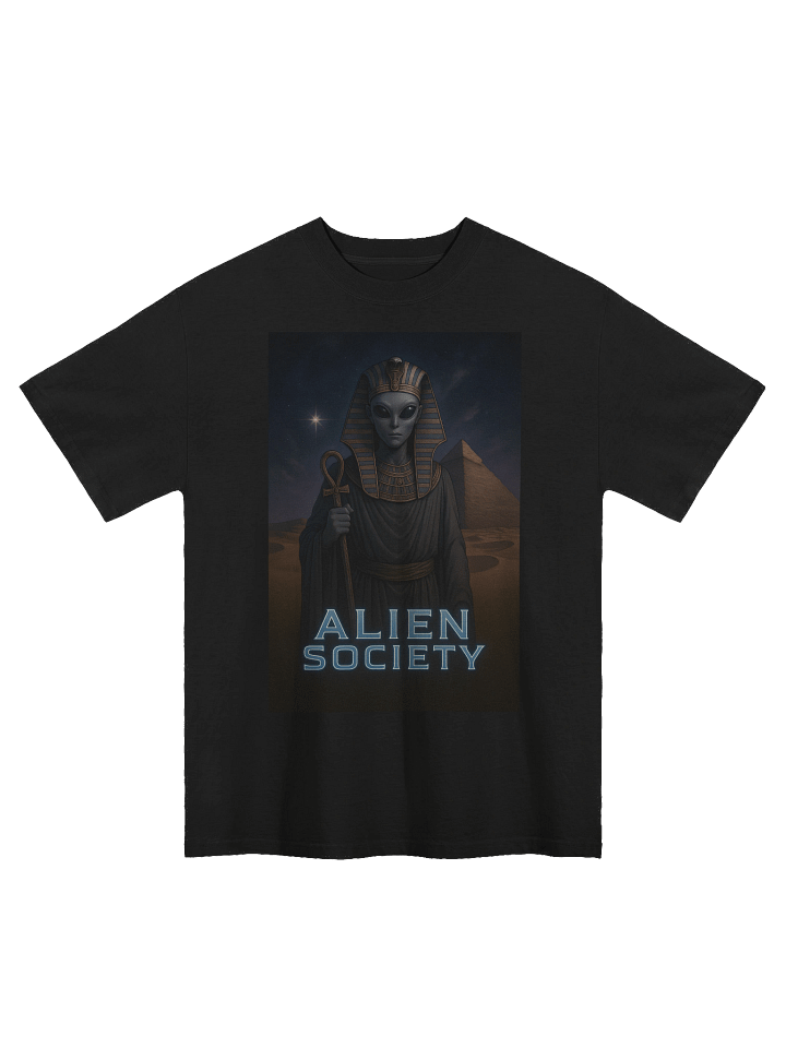 Ancient Alien Pharoah Oversized Tee product image (1)
