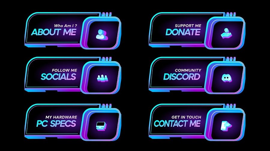 Jazzy Cyanide Twitch Panels product image (1)