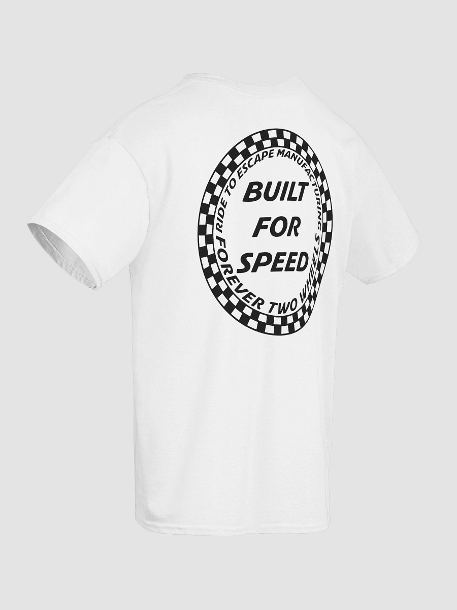 BUILT FOR SPEED WHITE SHIRT product image (10)