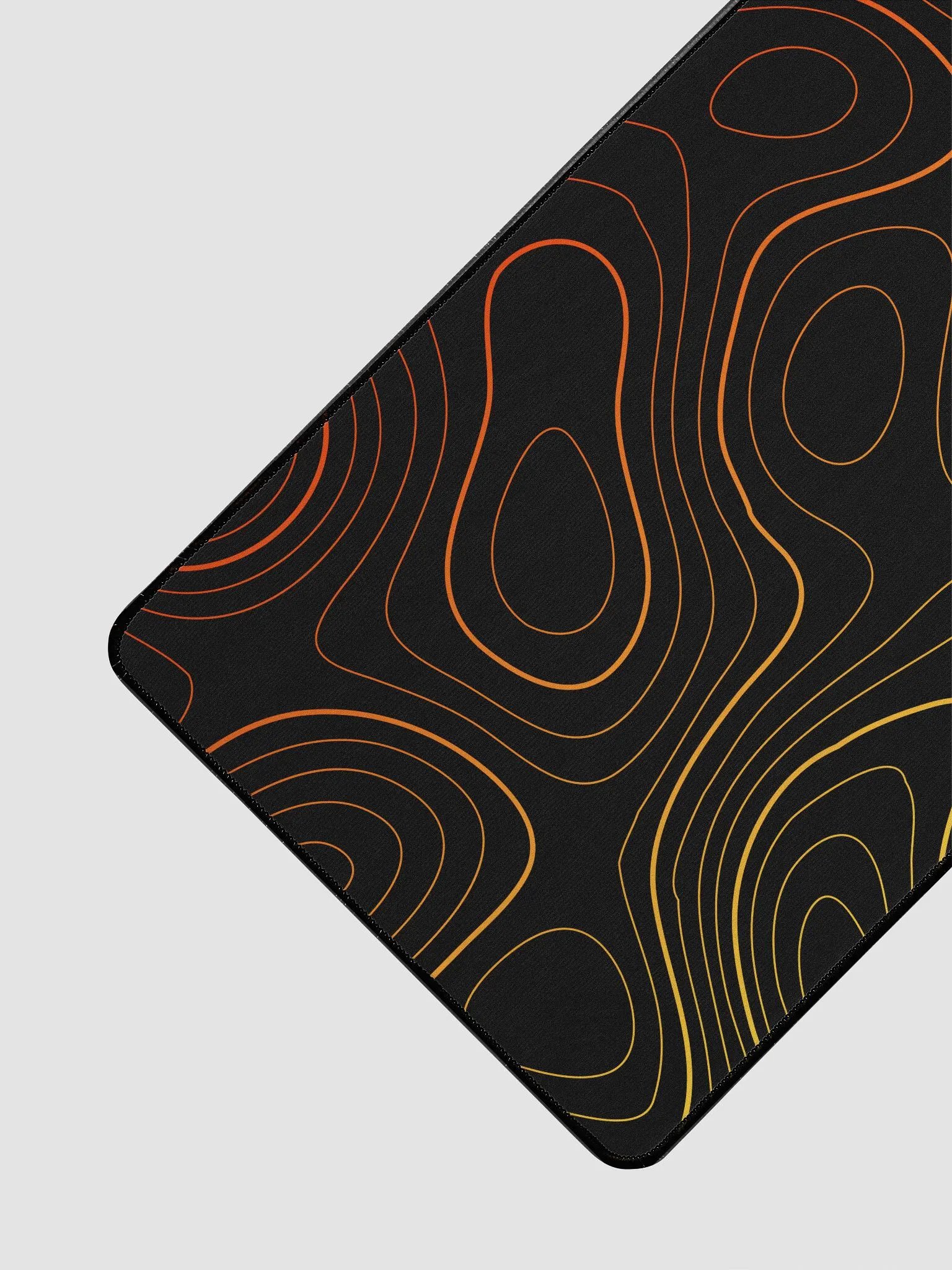 Solar Flare: TOPO LINES WITH GRADIENT POP DESK MOUSE MAT product image (3)