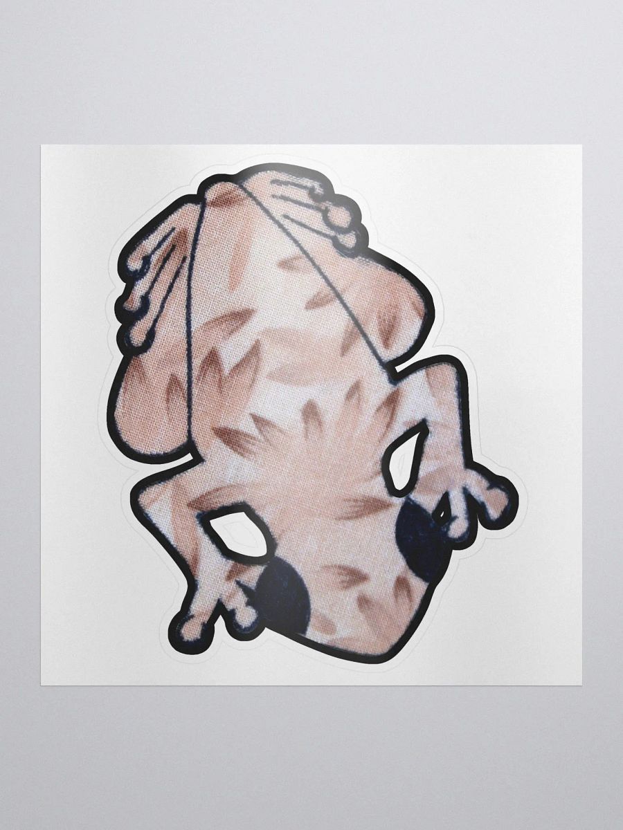 Big Frog Sticker in Waterlily product image (1)