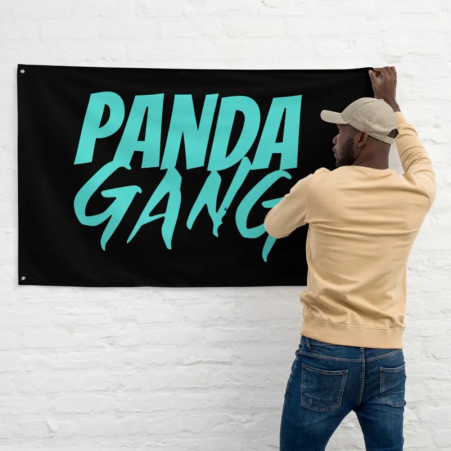Panda Gang Flag product image (11)