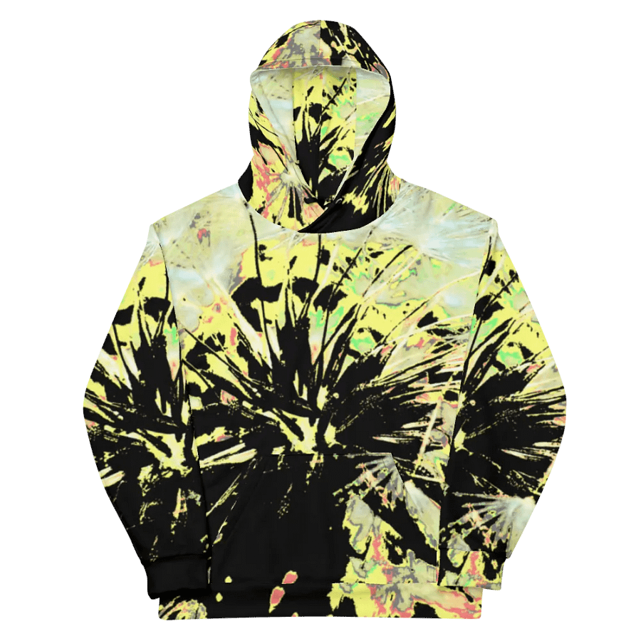 Energetic Abstract Dandelion Seeds Unisex Pull Over Hoodie product image (11)