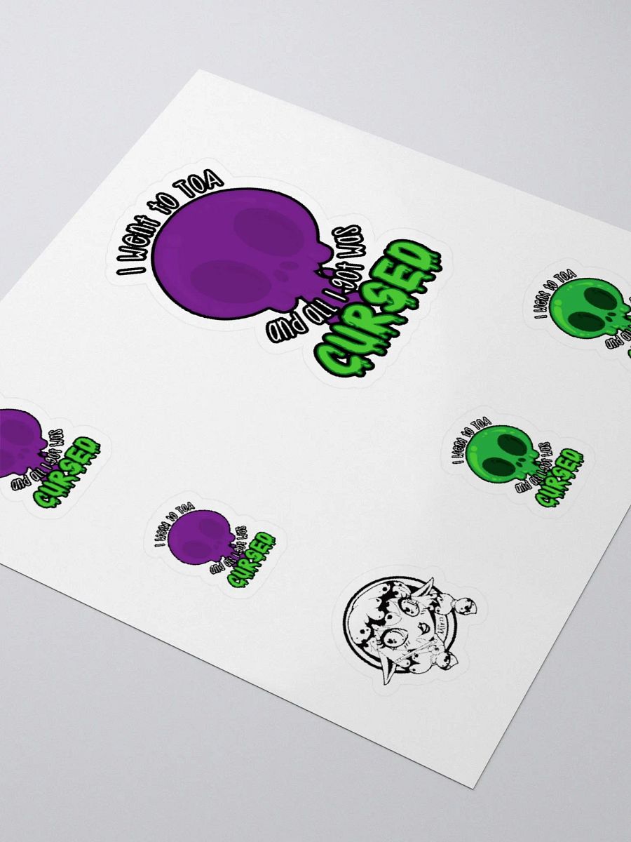 All I Got Was Cursed - Demon Hunter - Sticker Sheet product image (9)