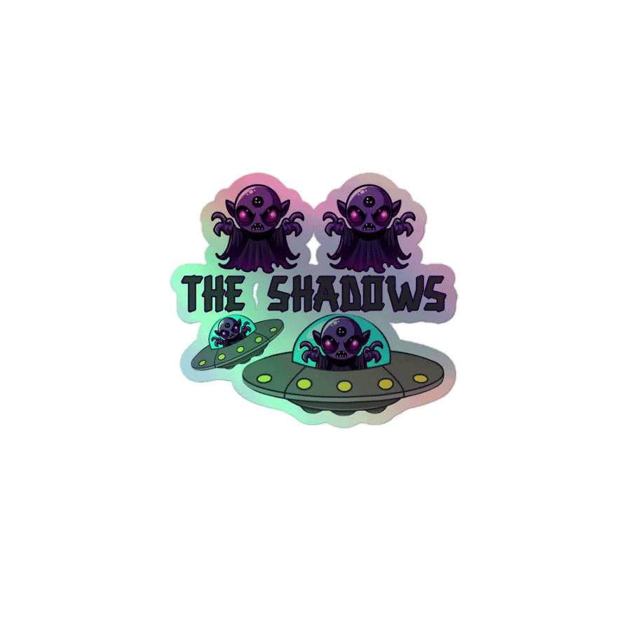 The Shadows - rainbow sticker product image (1)