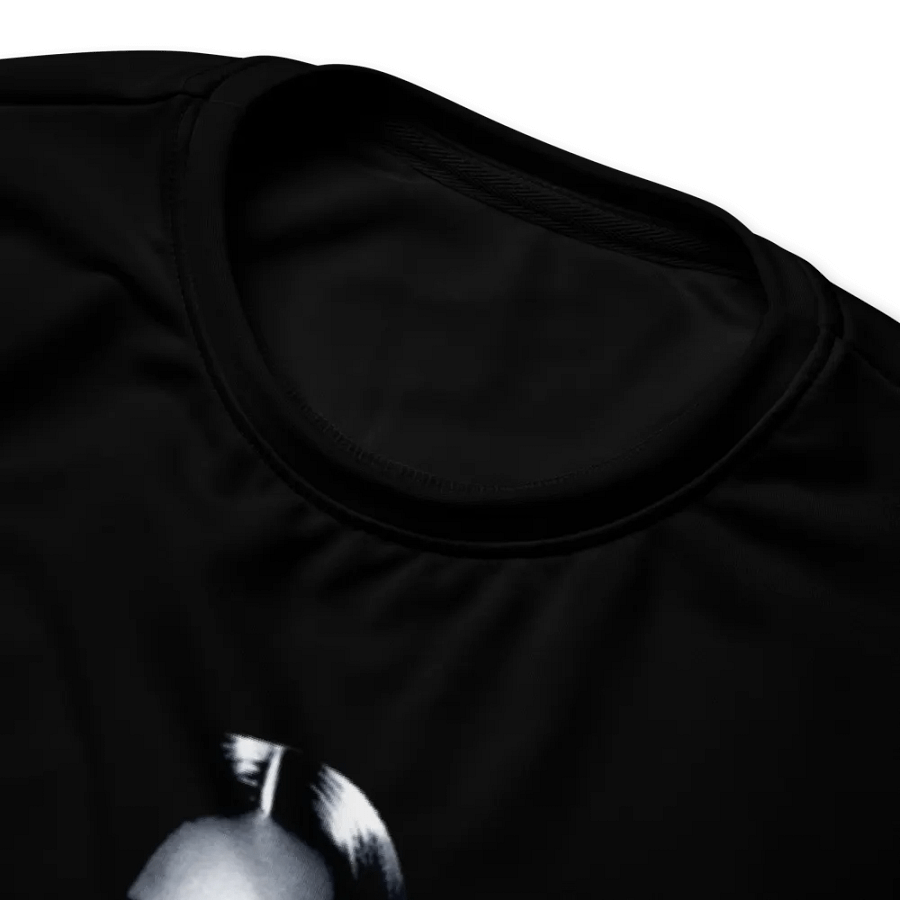 Black Large Print Crewneck Sweater product image (4)