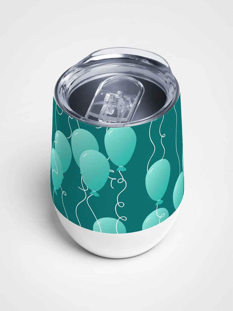 Party Time! Floating Balloon Wine Tumbler product image (5)