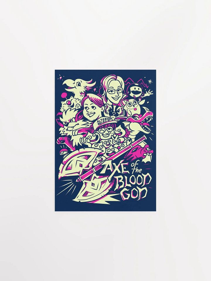Axe of the Blood God Monster Poster product image (1)