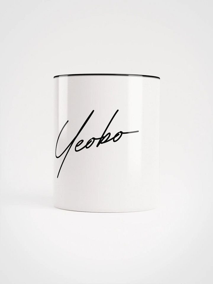 Yeobo Signature Mug Black product image (3)