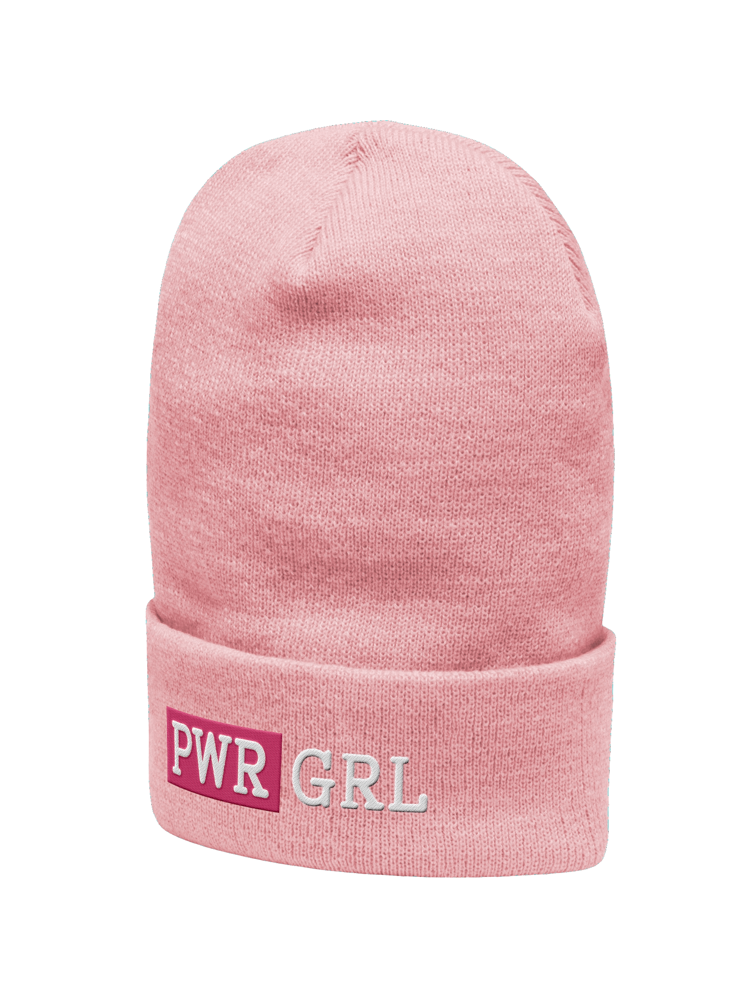 PWR GRL! Cozy Embroidered Beanie product image (4)