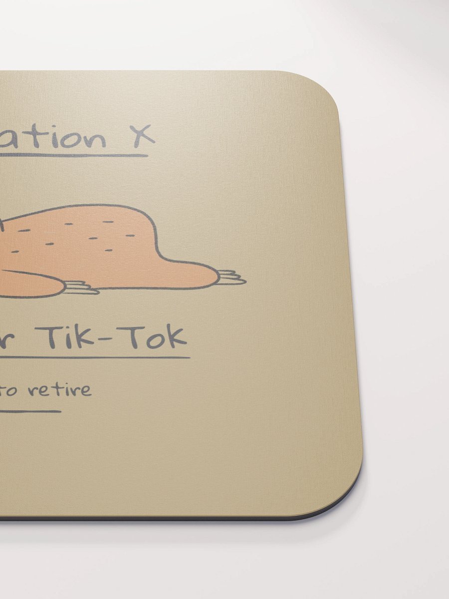 Classic Generation X Sloth Mouse Pad product image (5)