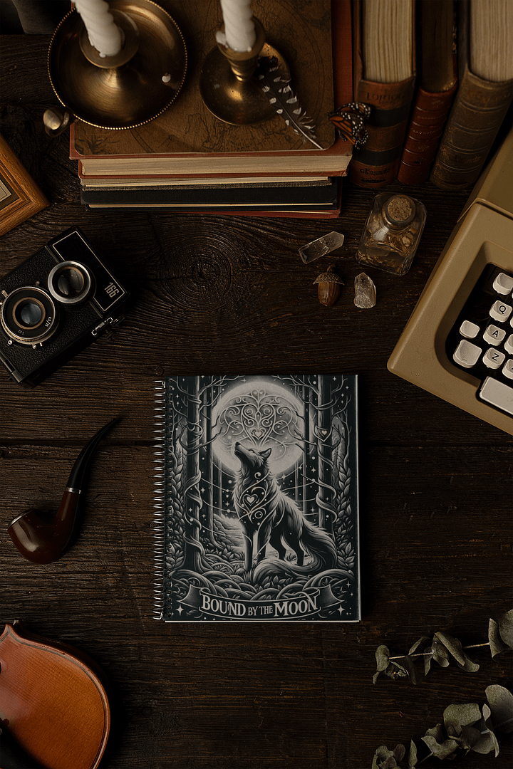 Bound by the moon- Notebook product image (2)