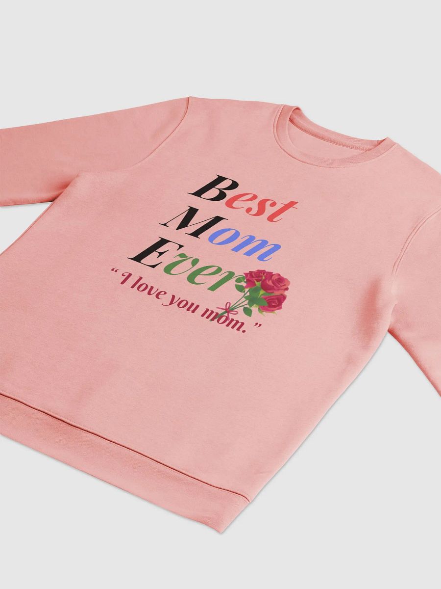 Best Mom Ever Stanley/Stella Unisex Eco Sweatshirt product image (3)